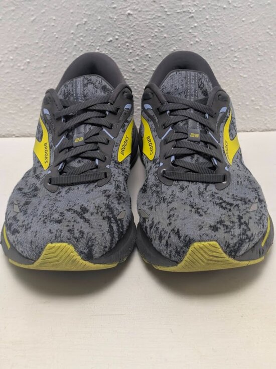 BROOKS Adrenaline GTS 23 Mens Size 12 D Running Shoes Blue Gray 1103911D404